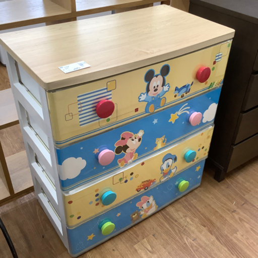 Disney(ディズニー)のプラチェスト売ります！