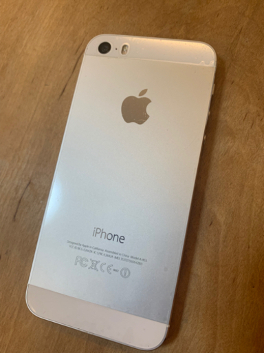 iPhone 5s Silver 16 GB SIMフリー