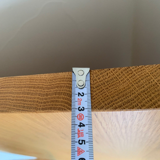 無垢集成材のテーブル天板　の画像