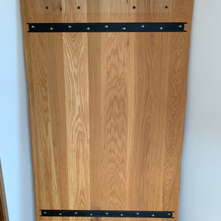 無垢集成材のテーブル天板　の画像