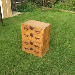 小型のタンス 見映えはあまり良くありませんが、作りはしっかりして...