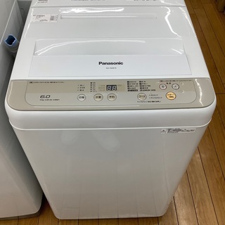 Panasonic パナソニック　全自動洗濯機　NA-F60B10-N 2016年製　6kg