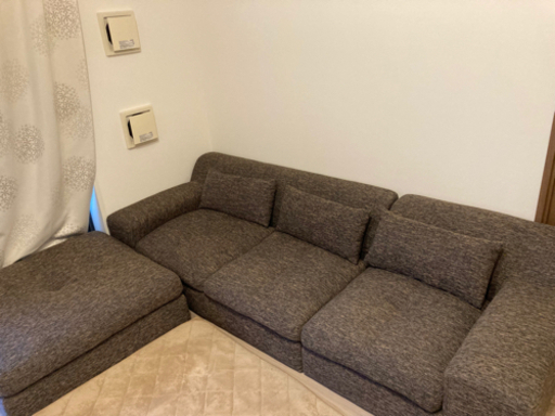 商談中　カウチソファー、ローソファー、引き取り限定