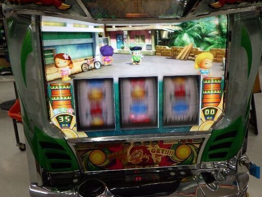 パチスロ　緑ドンVIVA!情熱南米編　コイン不要機　ドアキー・設定キーあります♪　家庭用スロット　￥14,080税込