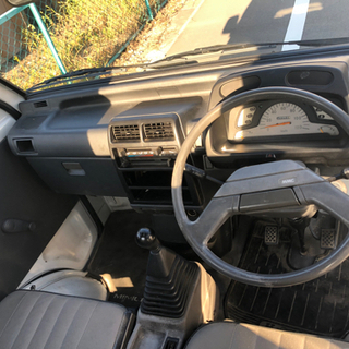値下げしました☆コミコミ価格！車検付き！三菱　ミニキャブ　軽トラの画像