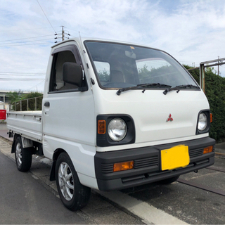 値下げしました☆コミコミ価格！車検付き！三菱　ミニキャブ　軽トラの画像