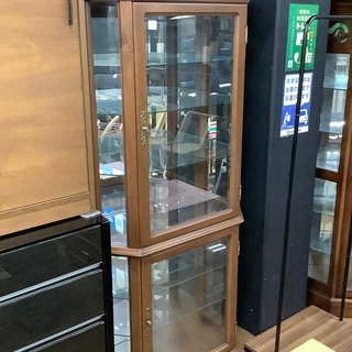値下げしました！！！　キュリオケース　ブラウン　売場展開中！！！