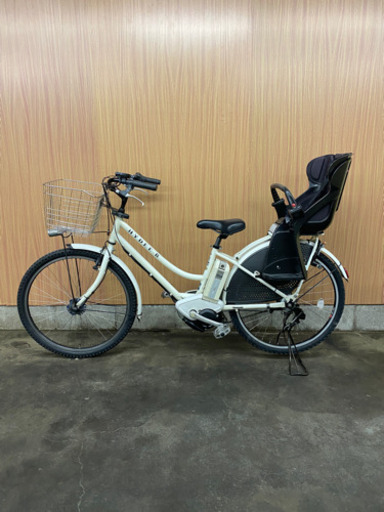 [子供乗せ電動自転車] BRIDGESTONE ハイディー 26インチ ホワイト