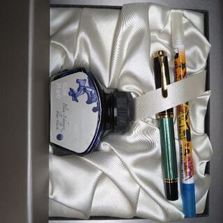 【未使用美品】ペリカン万年筆スーベレーンM400グリーン