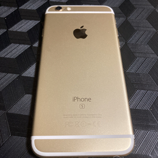 【SIMロック解除済み】iPhone 6s 64GB GOLD の画像