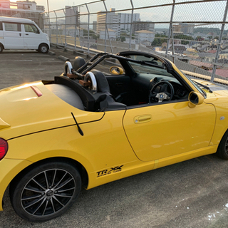 希少色　黄色　ダイハツ　コペン  l880k 車検たっぷり　の画像