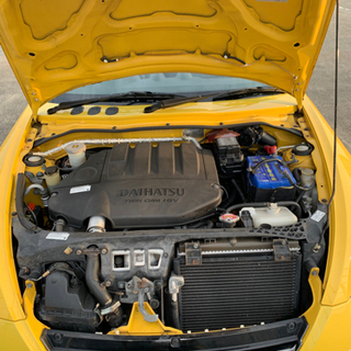 希少色　黄色　ダイハツ　コペン  l880k 車検たっぷり　の画像