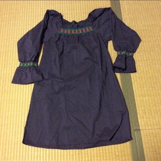 150くらい ムチャチャ  長袖ワンピース