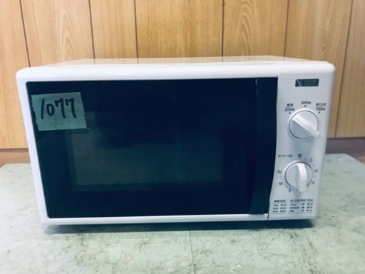 ✨2019年製✨1077番 YAMADA✨電子レンジ✨YMW-M17GW5‼️