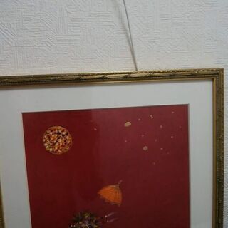 【交渉中】バリの絵画と額縁
