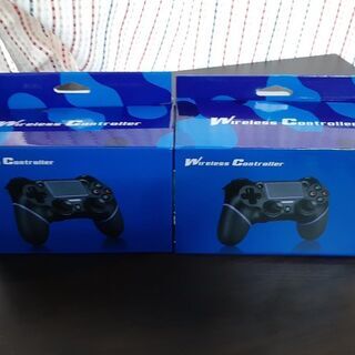 PS4 ワイヤレスコントローラー 互換　新品 2個セット 