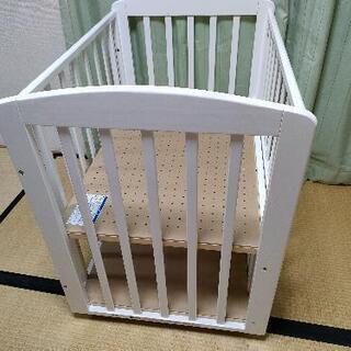 KATOJI ベビーベッド ミニサイズ カトージ 中古美品の画像