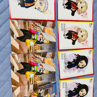 東京リベンジャーズ　ナムコ限定ノベルティA4描き下ろしイラスト