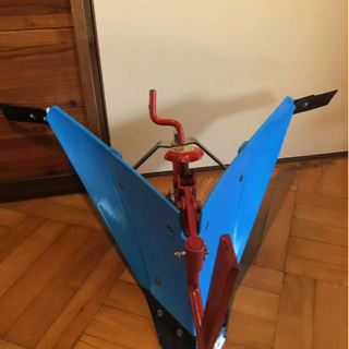 培土器 ブルー溝浚器の画像