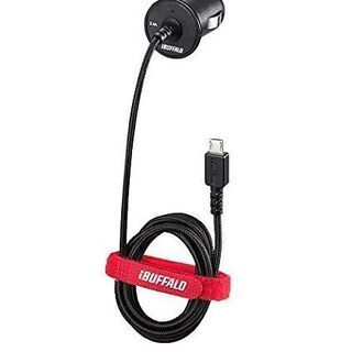 おまけ付き BUFFALO カーチャージャー 2.4A micr...