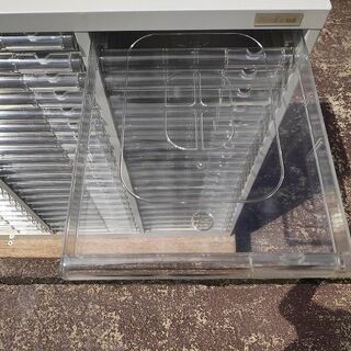 Vanlack　３列２０段　クリスタルトレイキャビネット　B4対応『良品中古』【リサイクルショップサルフ】の画像