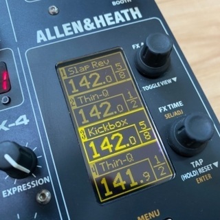 Allen & Heath DB4 DJミキサーの画像