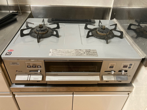 ノーリツ　ガスコンロ　都市ガス