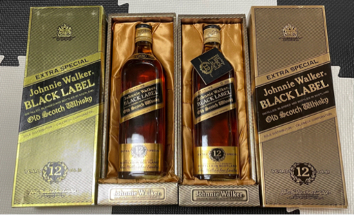 特級　ジョニーウォーカーブラックラベル　古酒