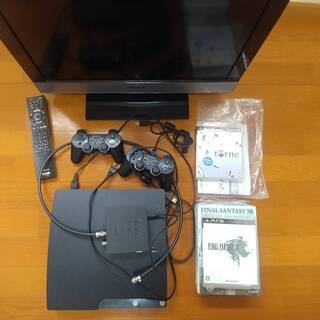 SONY製TV BRAVIA22インチ(＋おまけでPS3&ソフト...
