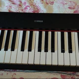 ヤマハ電子ピアノ piaggero NP-32 ブラック　世田谷の画像