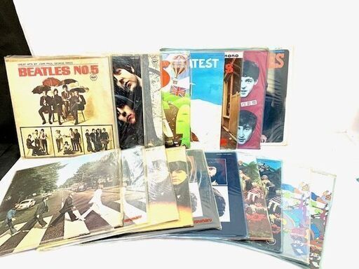 The Beatles ビートルズ　アナログレコード　レーザーディスク　CD 大量まとめ　赤盤
