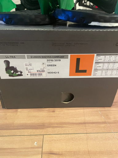 union ultra 18-19 Lサイズ　ビンディング ユニオン ウルトラ