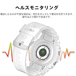 スマートウォッチ 活動量計 歩数計 IP68完全防水の画像