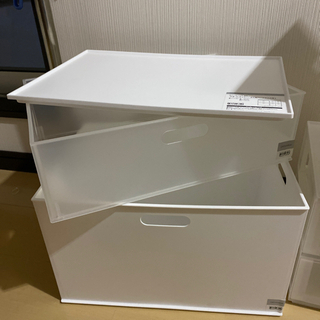 ニトリ　収納用品セットの画像