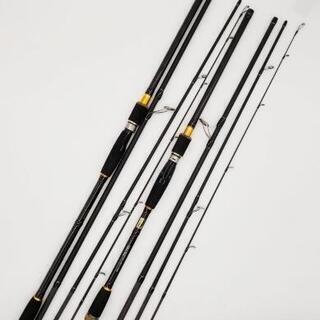 10フィート& 9F スピニング パックロッド 4ピース2本 セ...