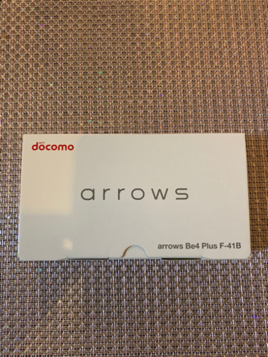お値下げ　新品未使用　ドコモ　arrows Be4 Plus F-41B