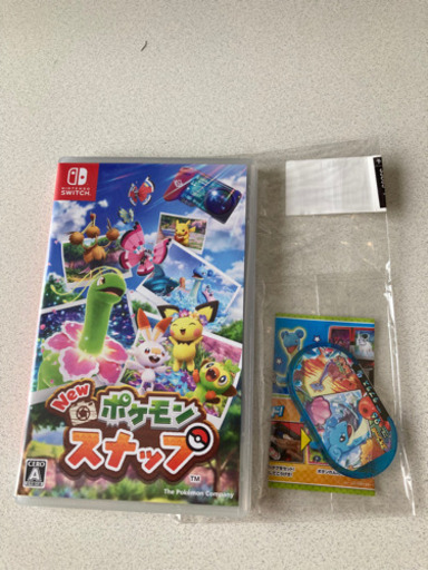取引中【値下げ・中古美品・早期購入特典あり】New ポケモンスナップ Switch