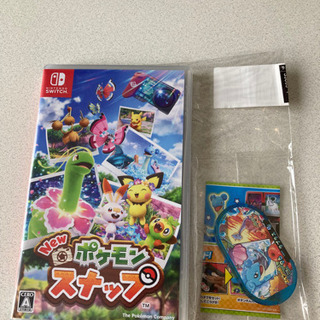 取引中【値下げ・中古美品・早期購入特典あり】New ポケモンスナ...