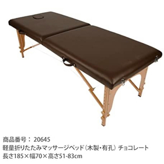 サロン用折りたたみベッドの画像