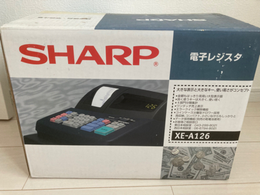 新品　シャープ　電子レジスタ　XE-A126