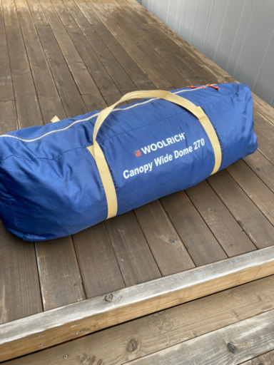 WOOL RICH CANOPY WIDE DOME270 値下げ