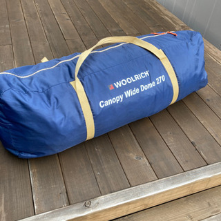 WOOL RICH CANOPY WIDE DOME270 値下げ