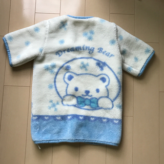 袖付きミニかいまき毛布(着る毛布)の画像