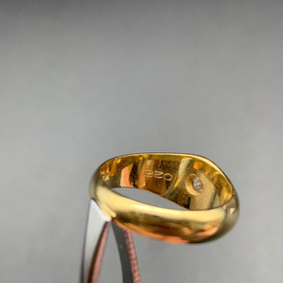 K18 ダイヤモンド リング 指輪 0.25 刻印あり