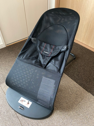 ❗️ベビービョルン　babybjorn バウンサー　メッシュ　黒　ブラック