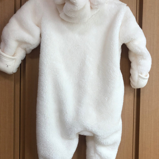 9/20迄　H&M ベビー　カバーオール　くまみみの画像