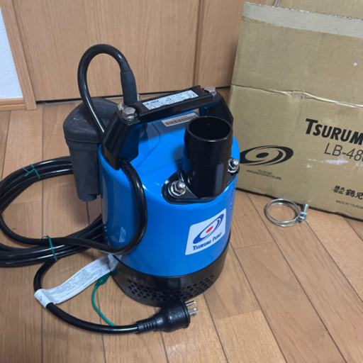 一般工事排水用の水中ハイスピンポンプ未使用品