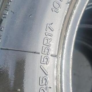 【送料格安】２０１８年製造・バリ溝！アルファード・エクストレイル・デリカD5・215/65R16・WEDS/JOKER アルファード純正 235⁄55⁄18 4本 バリ溝！