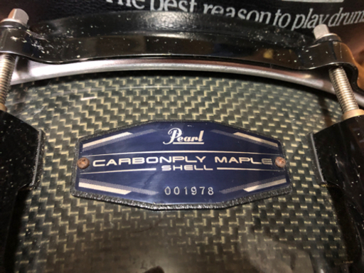 pearl カーボンプライメイプル　スネア