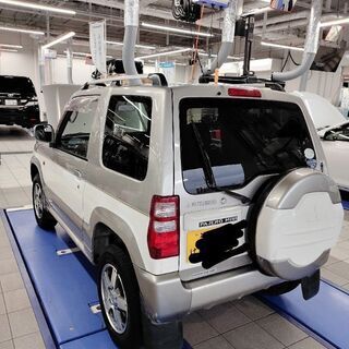 パジェロミニ　車検付　乗って帰れます　短期間のみの画像